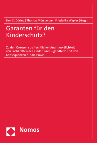 Cover des Buchs: Garanten für den Kinderschutz?