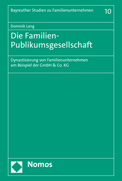 Cover of book: Die Familien-Publikumsgesellschaft