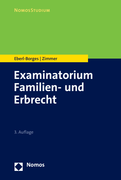 Cover des Buchs: Examinatorium Familien- und Erbrecht