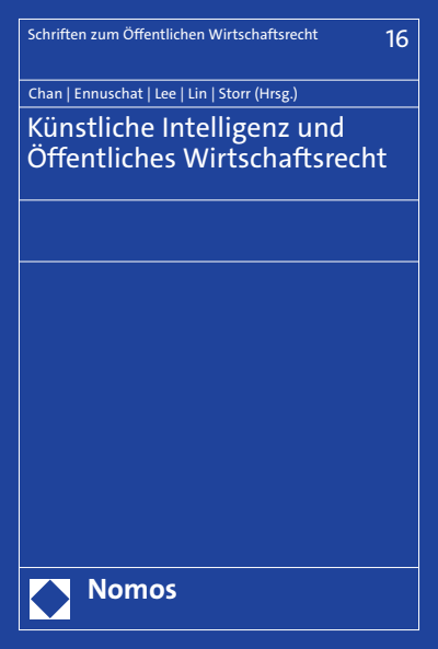 Cover of book: Künstliche Intelligenz und Öffentliches Wirtschaftsrecht