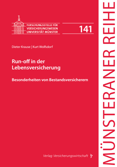 Cover of book: Run-off in der Lebensversicherung