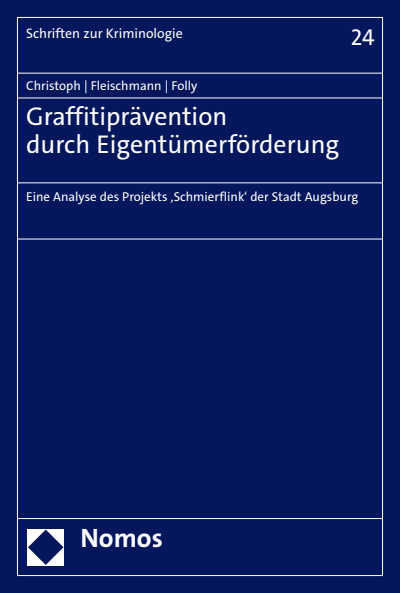 Cover des Buchs: Graffitiprävention durch Eigentümerförderung