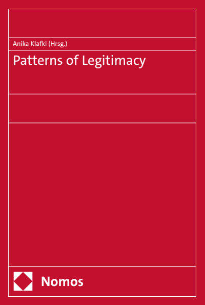 Cover of book: Patterns of Legitimacy