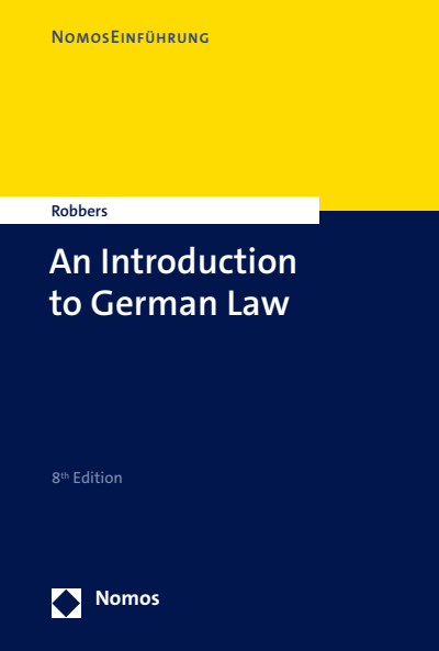Cover des Buchs: An Introduction to German Law