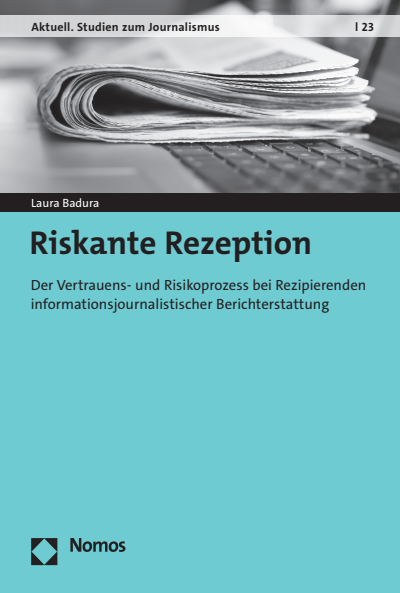 Cover of book: Riskante Rezeption