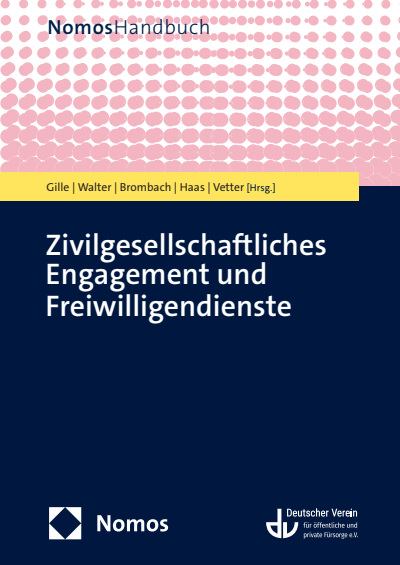 Cover of book: Zivilgesellschaftliches Engagement und Freiwilligendienste