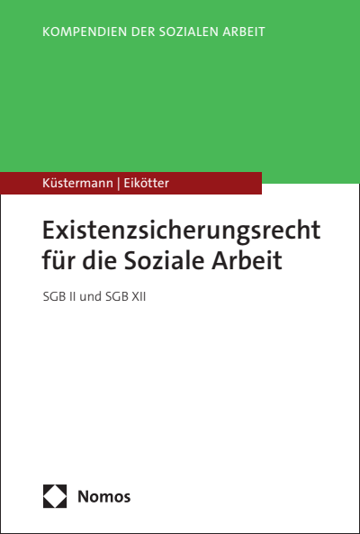 Cover of book: Existenzsicherungsrecht für die Soziale Arbeit