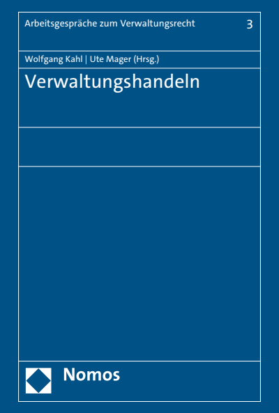 Cover of book: Verwaltungshandeln