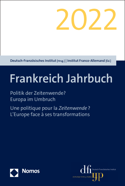 Cover des Buchs: Frankreich Jahrbuch 2022