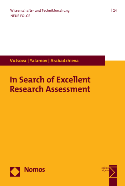 Cover of book: In Search of Excellent Research Assessment