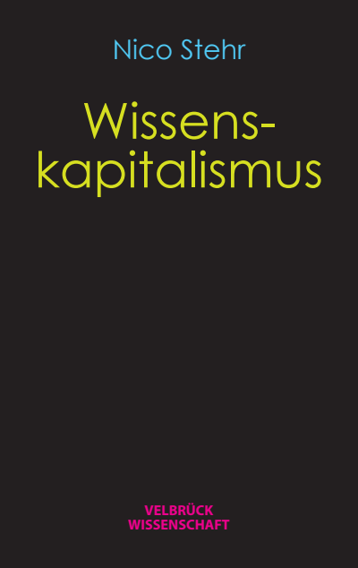 Cover of book: Wissenskapitalismus
