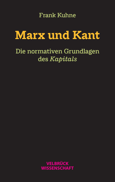 Cover of book: Marx und Kant
