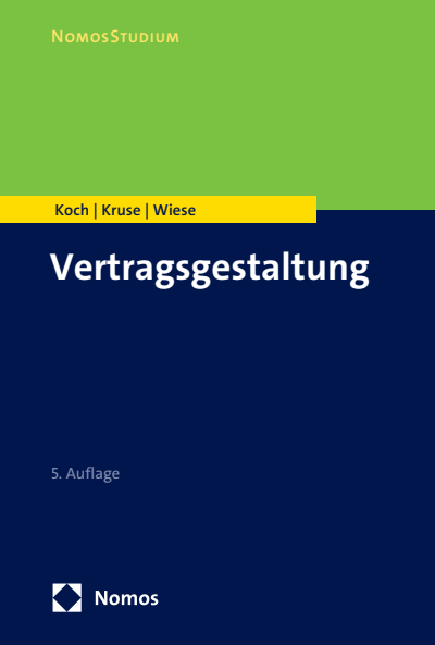 Cover des Buchs: Vertragsgestaltung