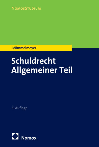 Cover des Buchs: Schuldrecht Allgemeiner Teil