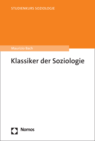 Cover of book: Klassiker der Soziologie
