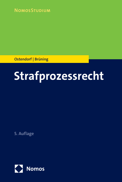 Cover des Buchs: Strafprozessrecht