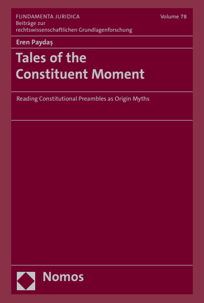 Cover des Buchs: Tales of the Constituent Moment