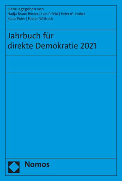 Cover des Buchs: Jahrbuch für direkte Demokratie 2021