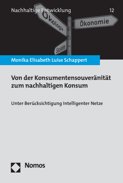 Cover des Buchs: Von der Konsumentensouveränität zum nachhaltigen Konsum