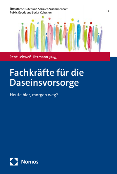 Cover of book: Fachkräfte für die Daseinsvorsorge