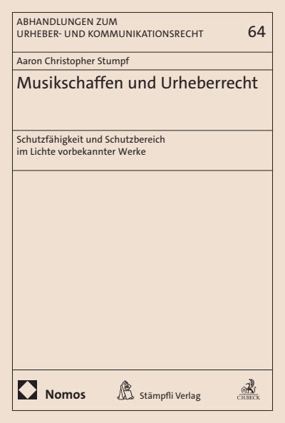 Cover des Buchs: Musikschaffen und Urheberrecht