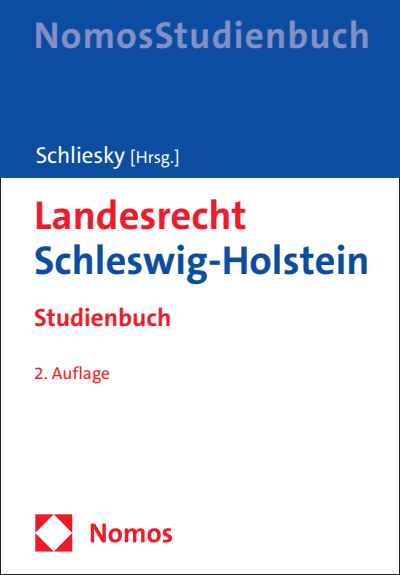 Cover of book: Landesrecht Schleswig-Holstein