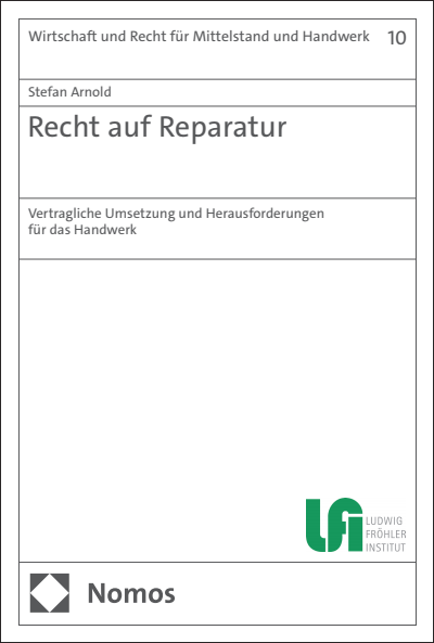 Cover des Buchs: Recht auf Reparatur