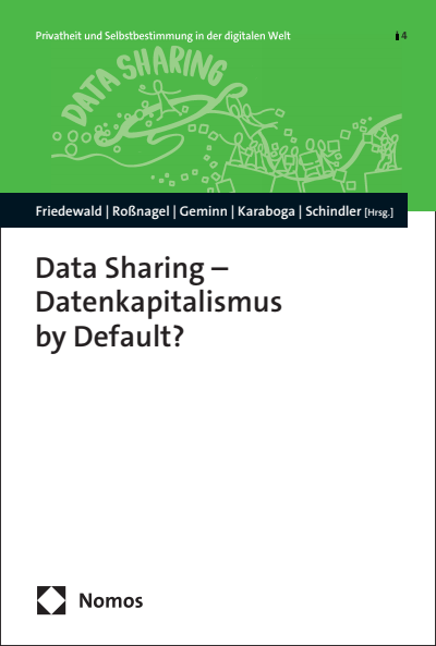 Cover des Buchs: Data Sharing – Datenkapitalismus by Default?