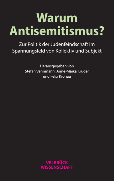 Cover of book: Warum Antisemitismus?