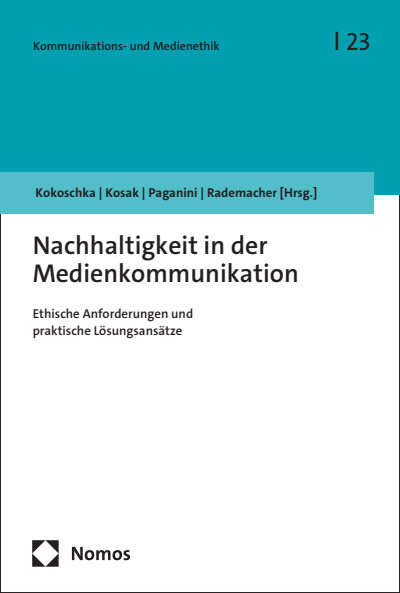 Cover of book: Nachhaltigkeit in der Medienkommunikation