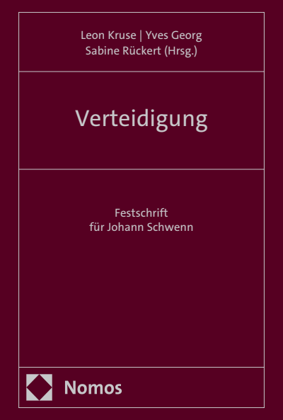 Cover des Buchs: Verteidigung