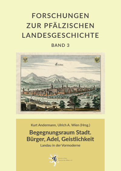 Cover des Buchs: Begegnungsraum Stadt. Bürger, Adel, Geistlichkeit