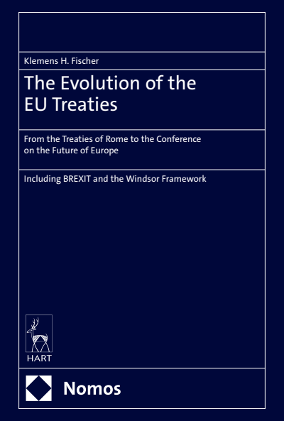 Cover of book: The Evolution of the EU Treaties