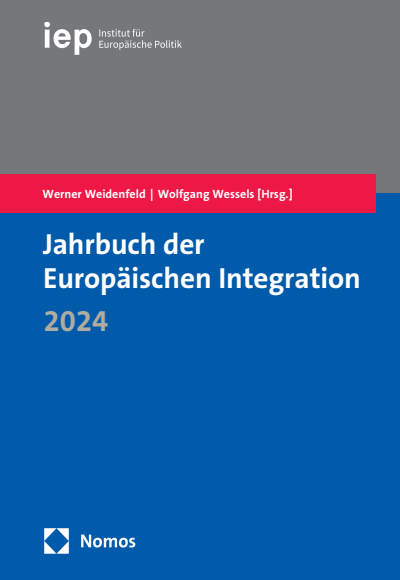 Cover of book: Jahrbuch der Europäischen Integration 2024