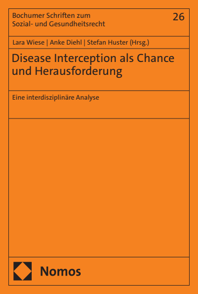 Cover of book: Disease Interception als Chance und Herausforderung
