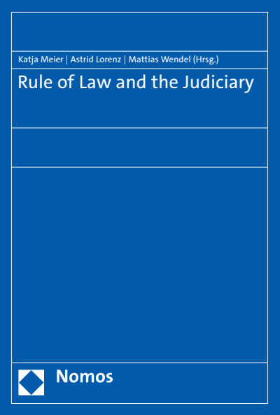 Cover des Buchs: Rule of Law and the Judiciary