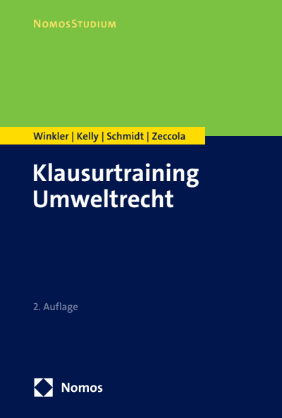 Cover des Buchs: Klausurtraining Umweltrecht