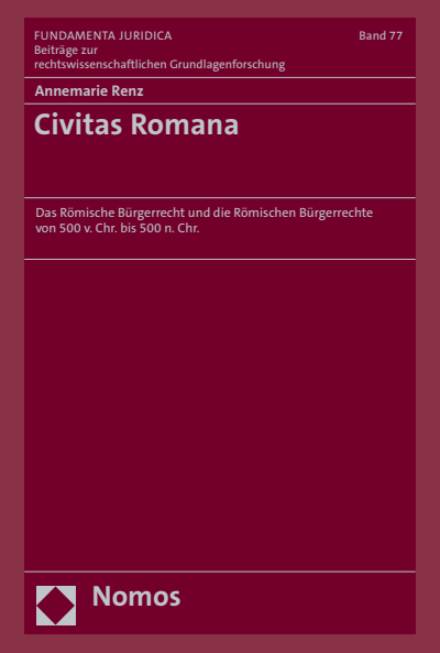 Cover des Buchs: Civitas Romana