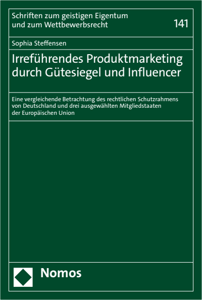 Cover des Buchs: Irreführendes Produktmarketing durch Gütesiegel und Influencer