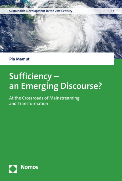 Cover of book: Sufficiency – an Emerging Discourse?