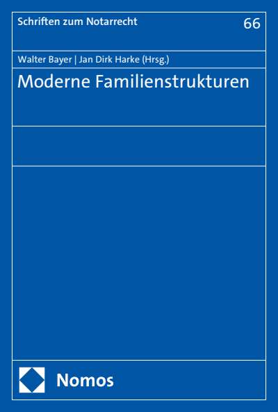 Cover des Buchs: Moderne Familienstrukturen