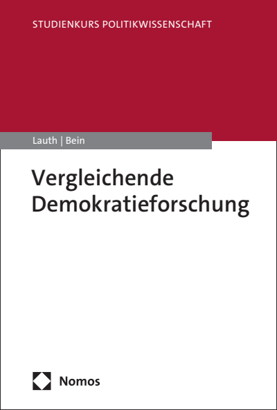 Cover of book: Vergleichende Demokratieforschung