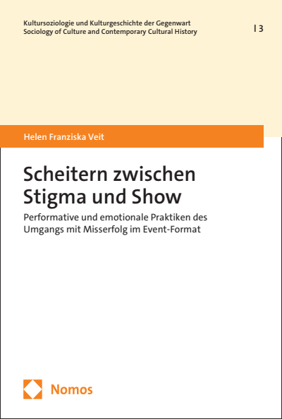 Cover of book: Scheitern zwischen Stigma und Show