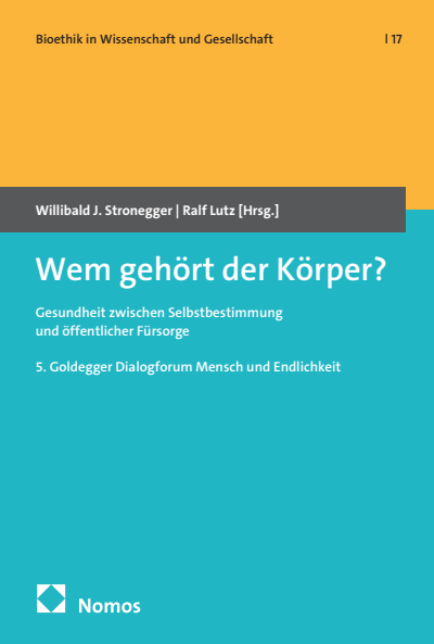 Cover of book: Wem gehört der Körper?