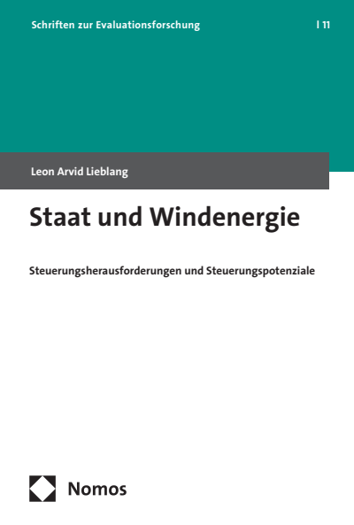 Cover of book: Staat und Windenergie