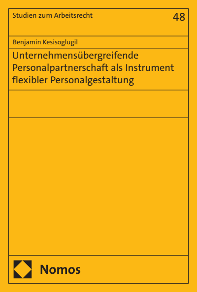 Cover of book: Unternehmensübergreifende Personalpartnerschaft als Instrument flexibler Personalgestaltung