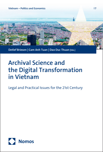 Cover of book: Archival Science and the Digital Transformation in Vietnam