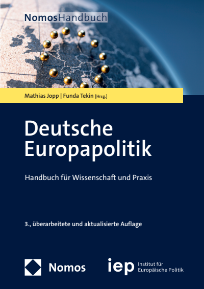 Cover of book: Deutsche Europapolitik