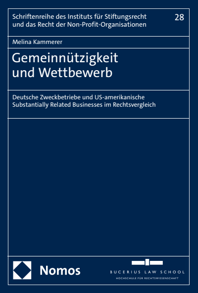 Cover des Buchs: Gemeinnützigkeit und Wettbewerb