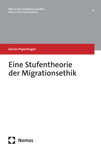 Cover of book: Eine Stufentheorie der Migrationsethik